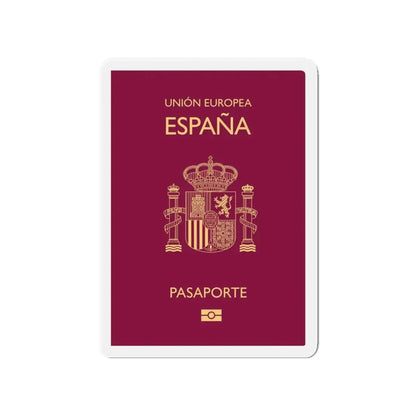 Spain Passport - Refrigerator Magnet 4 Inch - The Sticker Space