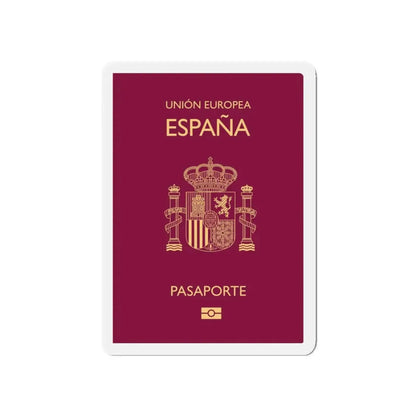 Spain Passport - Refrigerator Magnet 5 Inch - The Sticker Space