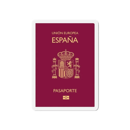 Spain Passport - Refrigerator Magnet 6 Inch - The Sticker Space
