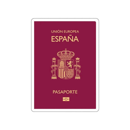 Spain Passport STICKER Vinyl Die-Cut Decal 3 Inch - The Sticker Space