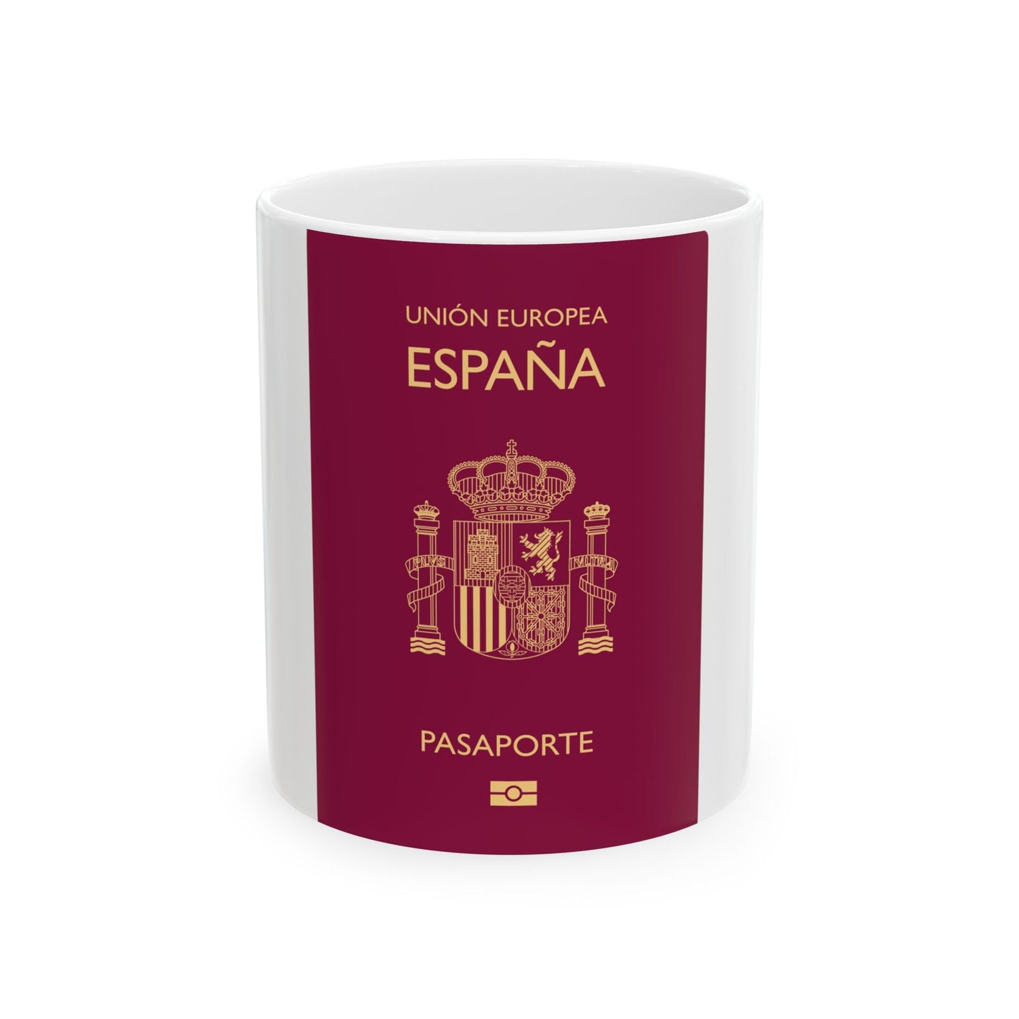 Spain Passport - White Coffee Mug