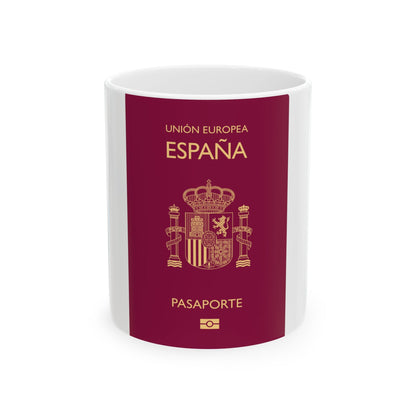 Spain Passport - White Coffee Mug