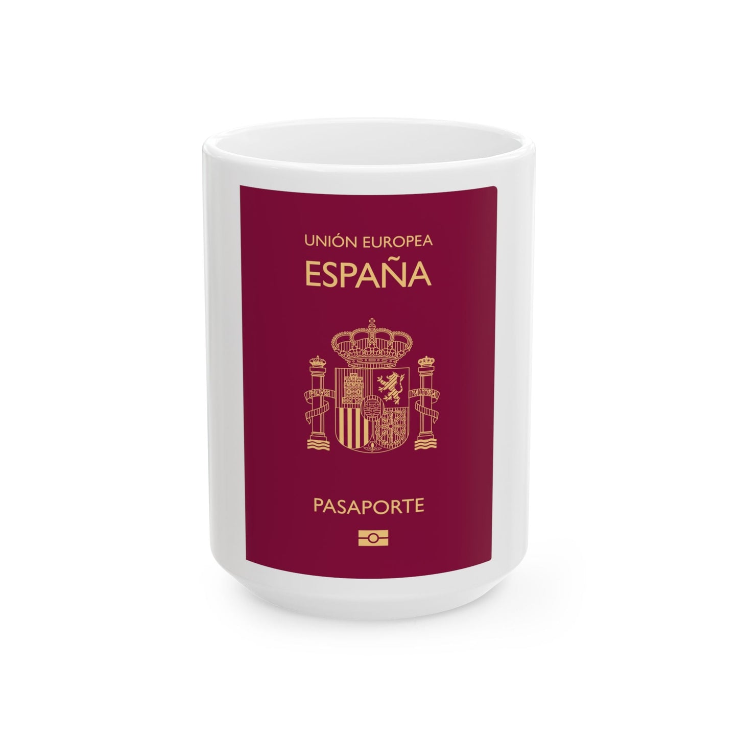 Spain Passport - White Coffee Mug