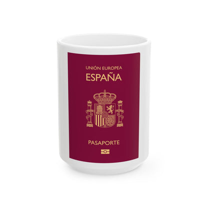 Spain Passport - White Coffee Mug