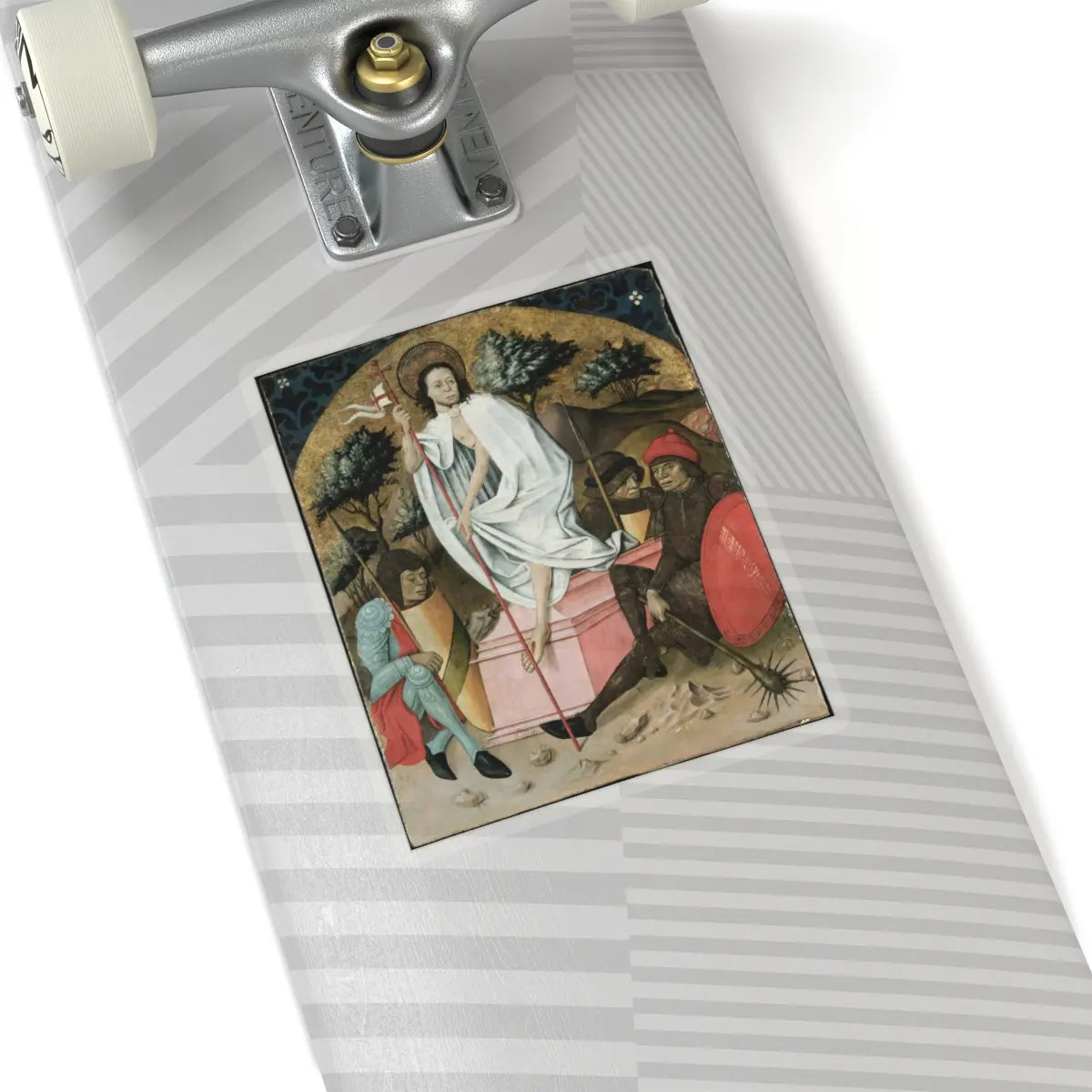 SKU:TSS-STICK-SPNRGN-6X6 Sizes:6" × 6" Types:Transparent
