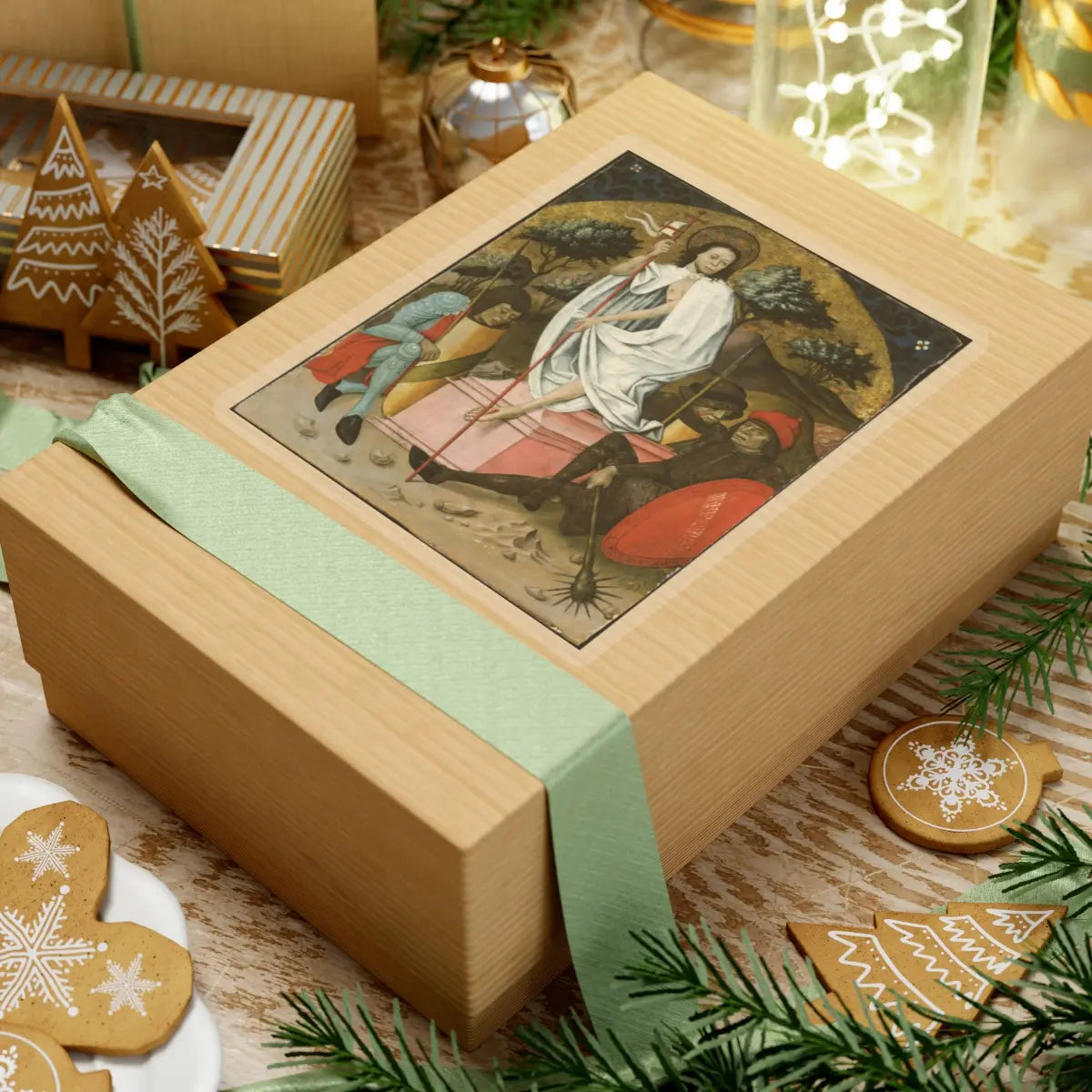 SKU:TSS-STICK-SPNRGN-6X6 Sizes:6" × 6" Types:Transparent