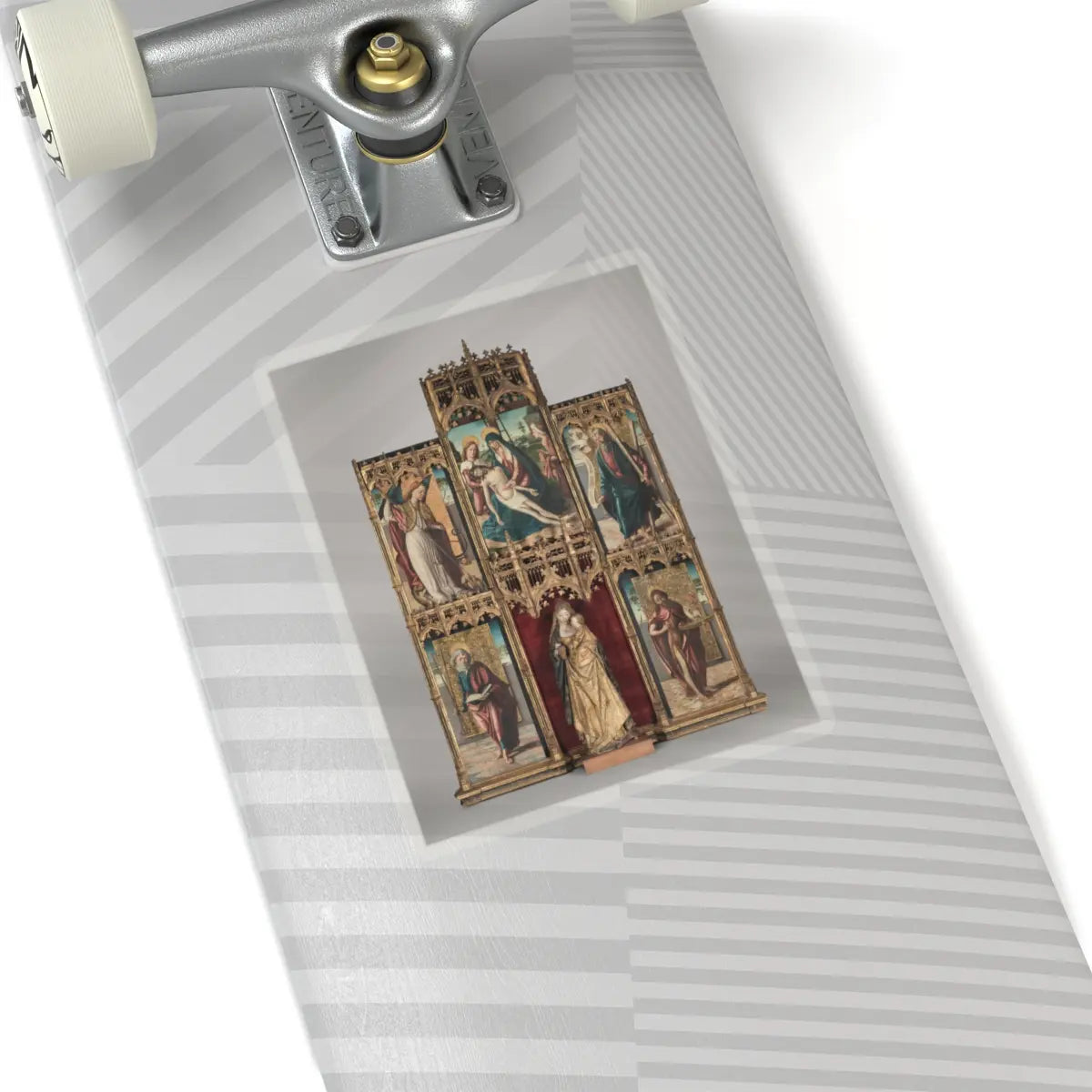 SKU:TSS-STICK-SPNCST-6X6-1N2LS Sizes:6" × 6" Types:Transparent