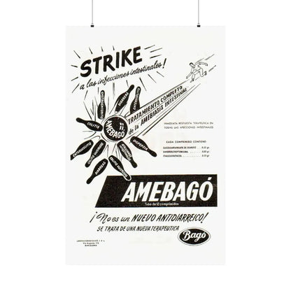 Spanish Drug Ad 116 - Paper Poster 36" x 54" Matte - The Sticker Space