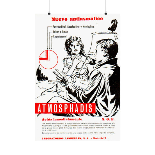 Spanish Drug Ad 117 - Paper Poster