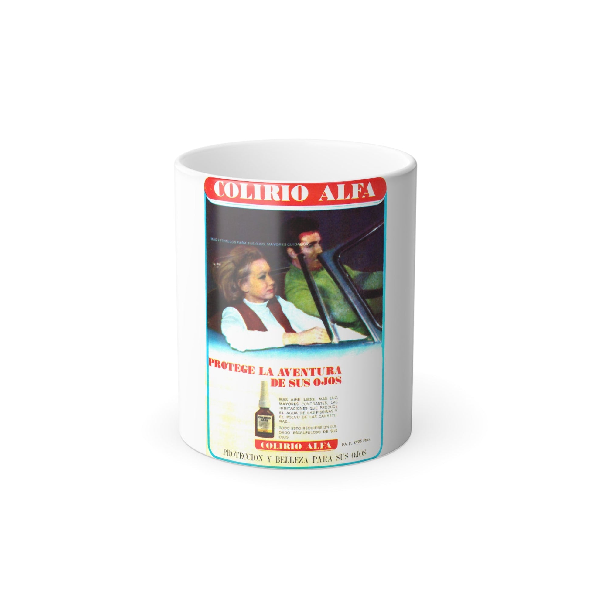 Spanish Drug Ad 121 - Color Changing Mug 11oz-11oz-The Sticker Space