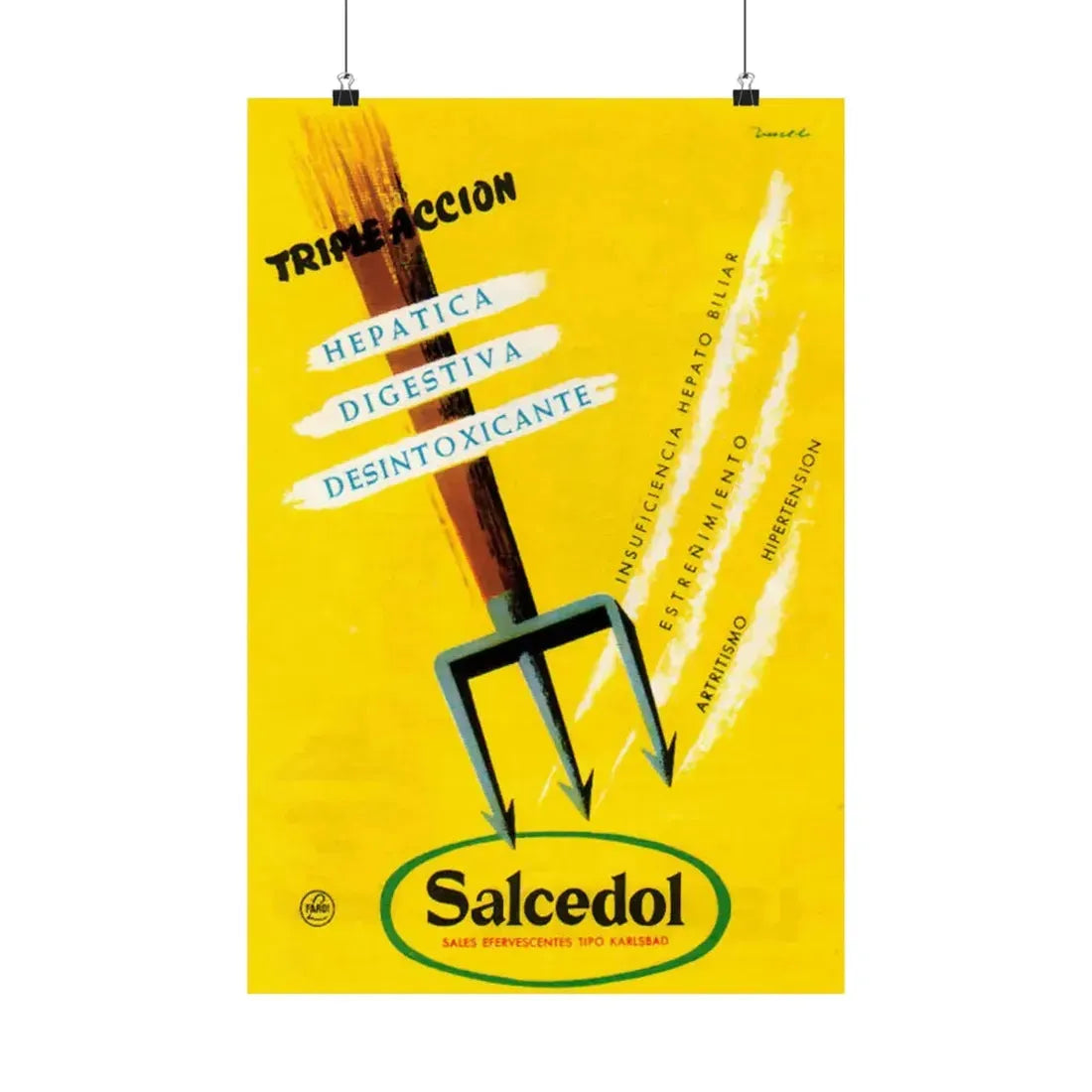 Spanish Drug Ad 151 - Paper Poster 16″ x 24″ Matte - The Sticker Space
