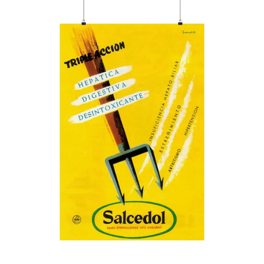Spanish Drug Ad 151 - Paper Poster 24″ x 36″ Matte - The Sticker Space