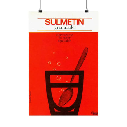 Spanish Drug Ad 152 - Paper Poster 16″ x 24″ Matte - The Sticker Space