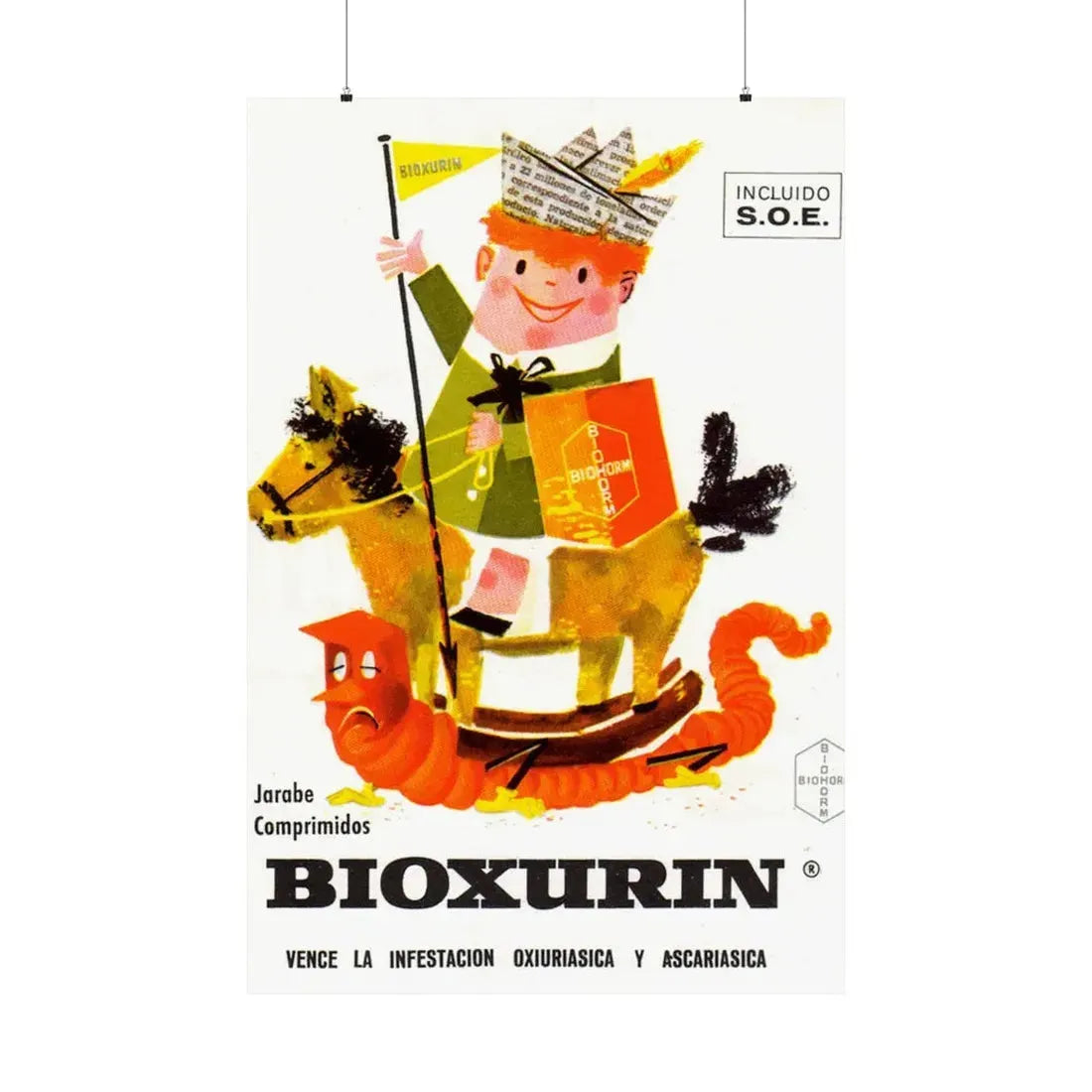 Spanish Drug Ad 169 - Paper Poster 36" x 54" Matte - The Sticker Space