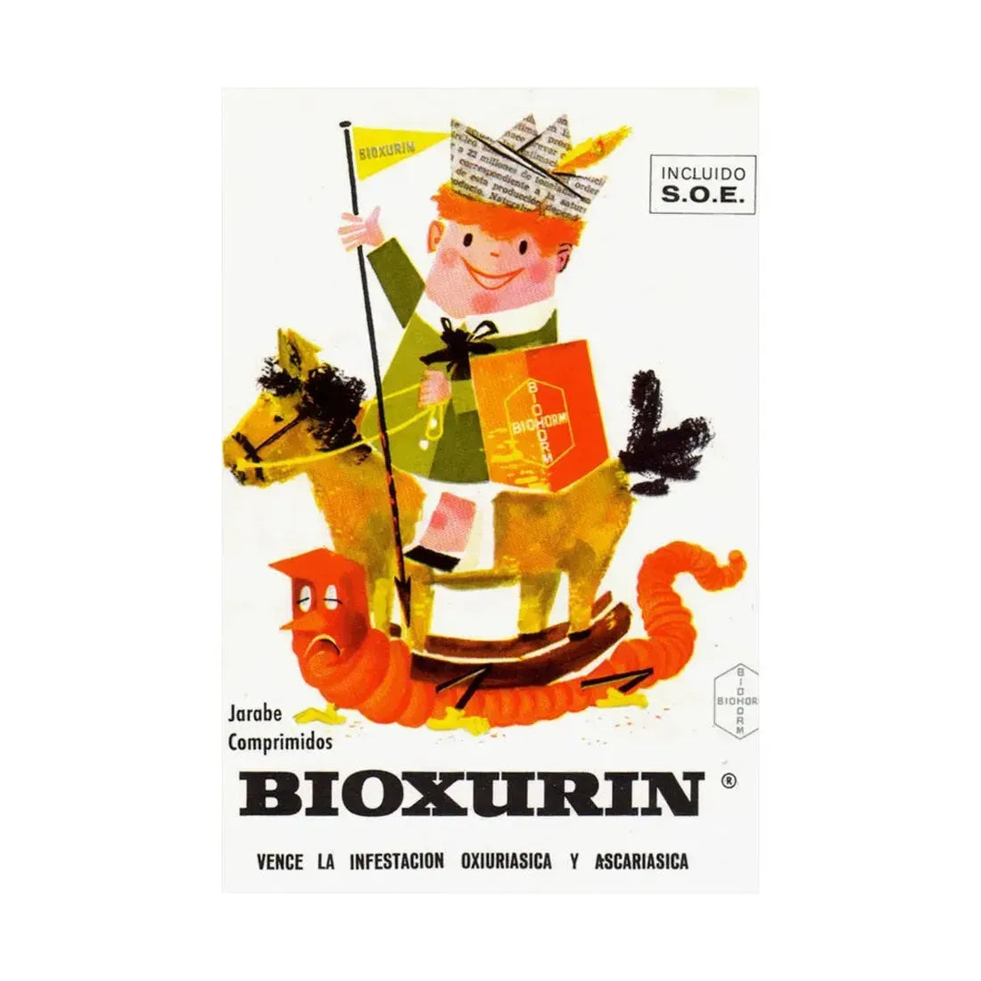 Spanish Drug Ad 169 - Paper Poster - The Sticker Space