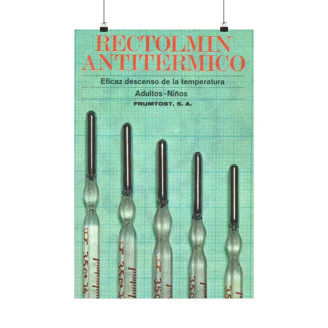 Spanish Drug Ad 170 - Paper Poster 16″ x 24″ Matte - The Sticker Space