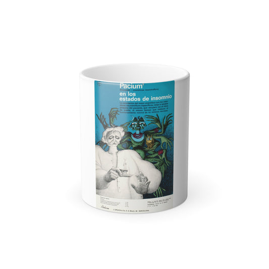 Spanish Drug Ad 51 - Color Changing Mug 11oz-11oz-The Sticker Space