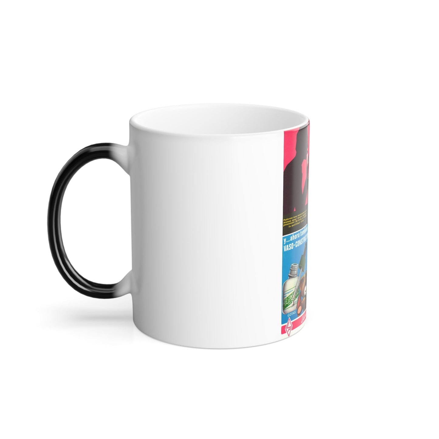 Spanish Drug Ad 60 - Color Changing Mug 11oz-11oz-The Sticker Space