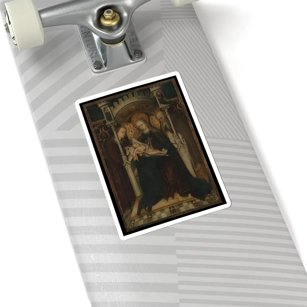 SKU:TSS-STICK-SPNPNT-6X6-4 Sizes:6" × 6" Types:White