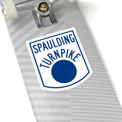 Spaulding Turnpike (New Hampshire) (Road Sign) STICKER Vinyl Kiss-Cut Decal - The Sticker Space