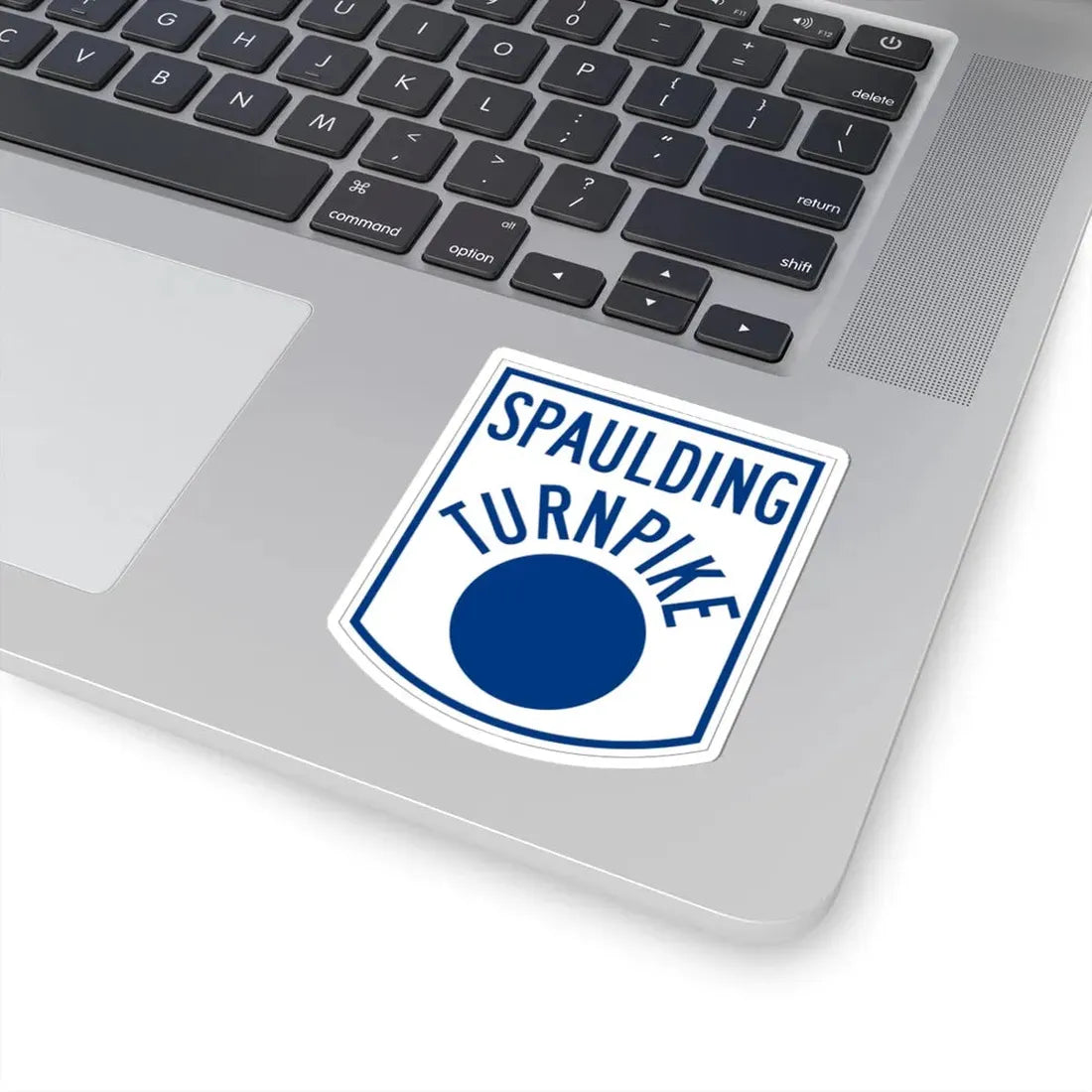 Spaulding Turnpike (New Hampshire) (Road Sign) STICKER Vinyl Kiss-Cut Decal - The Sticker Space