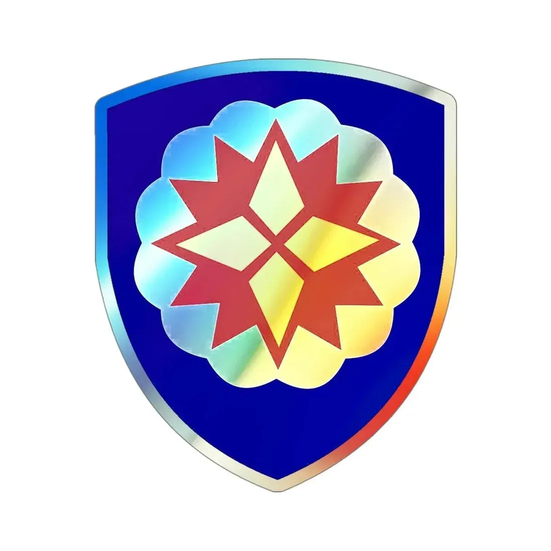 Special Ammunition Support Command (U.S. Army) Holographic STICKER Die-Cut Vinyl Decal 4 Inch Holographic - The Sticker Space