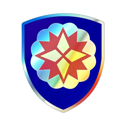 Special Ammunition Support Command (U.S. Army) Holographic STICKER Die-Cut Vinyl Decal 6 Inch Holographic - The Sticker Space