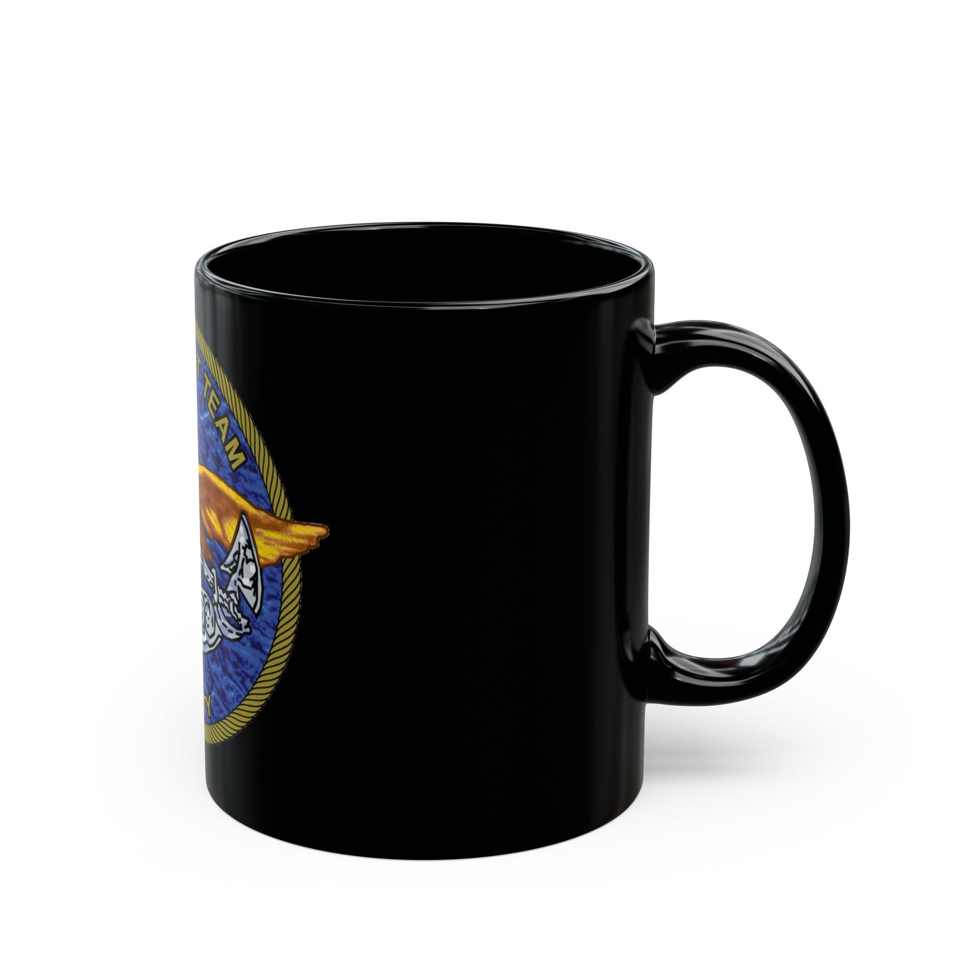 Special Boat Team Twenty (U.S. Navy) Black Coffee Mug-The Sticker Space