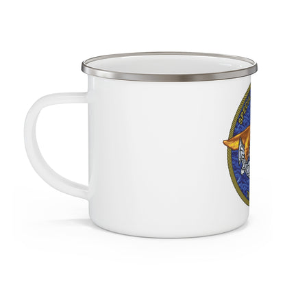 Special Boat Team Twenty (U.S. Navy) Enamel Mug 12oz-12oz-The Sticker Space