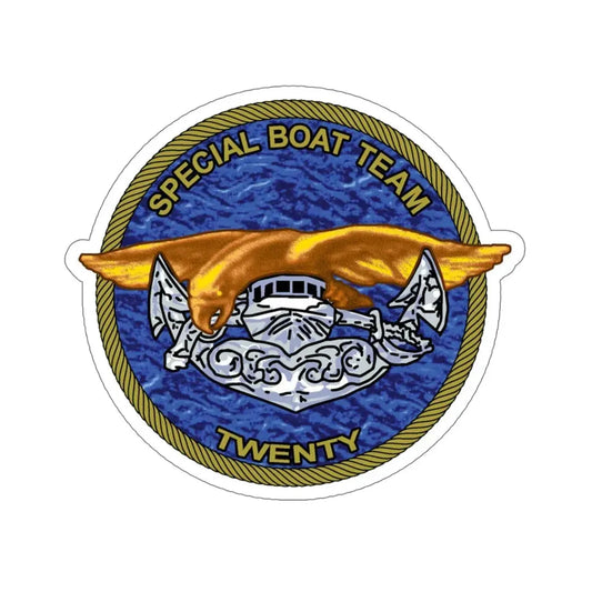 Special Boat Team Twenty (U.S. Navy) STICKER Vinyl Die-Cut Decal 6 Inch - The Sticker Space