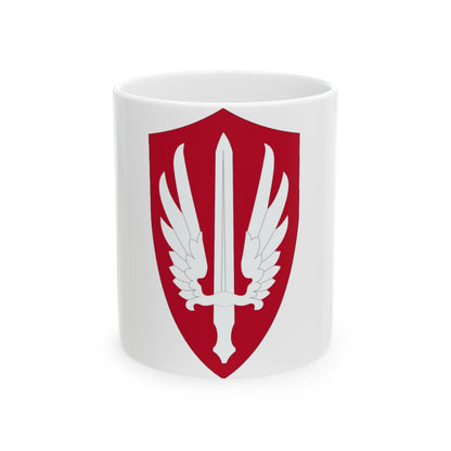 Special Category With Air Force SCARWAF (U.S. Army) White Coffee Mug-11oz-The Sticker Space