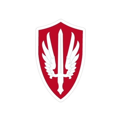 Special Category With Air Force SCARWAF (U.S. Army) REVERSE PRINT Transparent Die-Cut STICKER 2 Inch Die-Cut Transparent - The Sticker Space