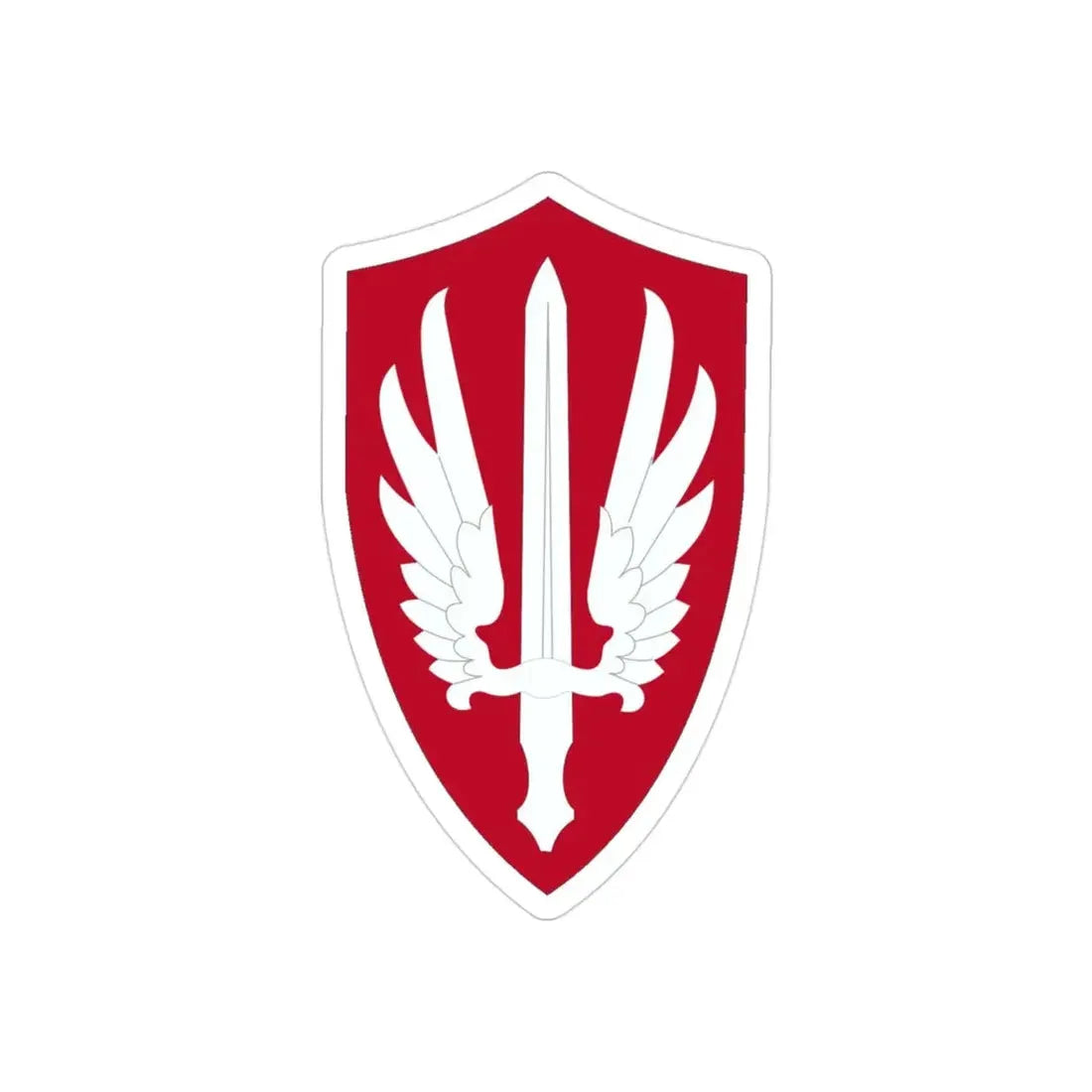 Special Category With Air Force SCARWAF (U.S. Army) REVERSE PRINT Transparent Die-Cut STICKER 3 Inch Die-Cut Transparent - The Sticker Space