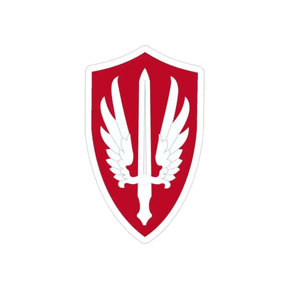 Special Category With Air Force SCARWAF (U.S. Army) REVERSE PRINT Transparent Die-Cut STICKER 3 Inch Die-Cut Transparent - The Sticker Space