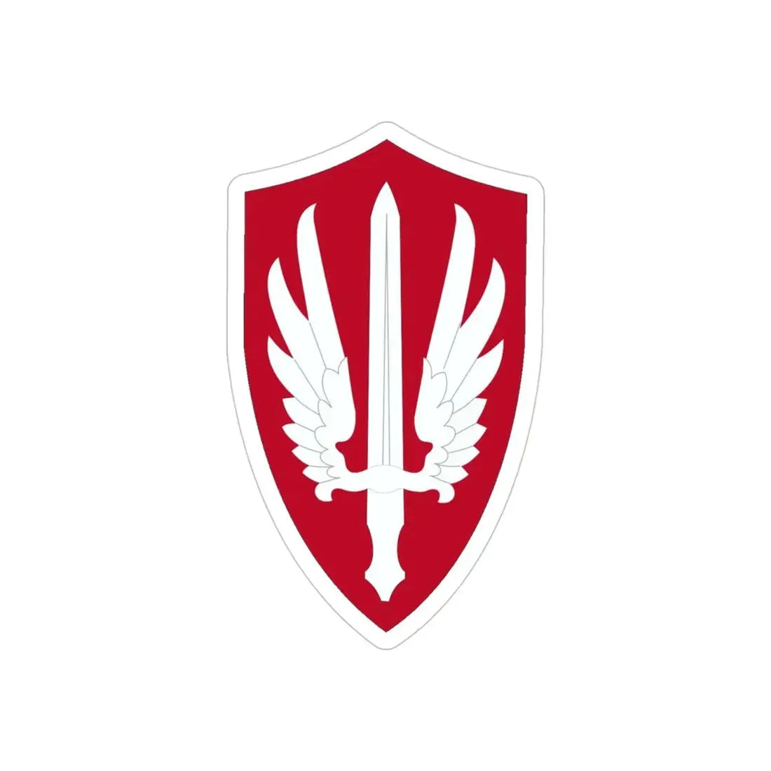 Special Category With Air Force SCARWAF (U.S. Army) REVERSE PRINT Transparent Die-Cut STICKER 4 Inch Die-Cut Transparent - The Sticker Space