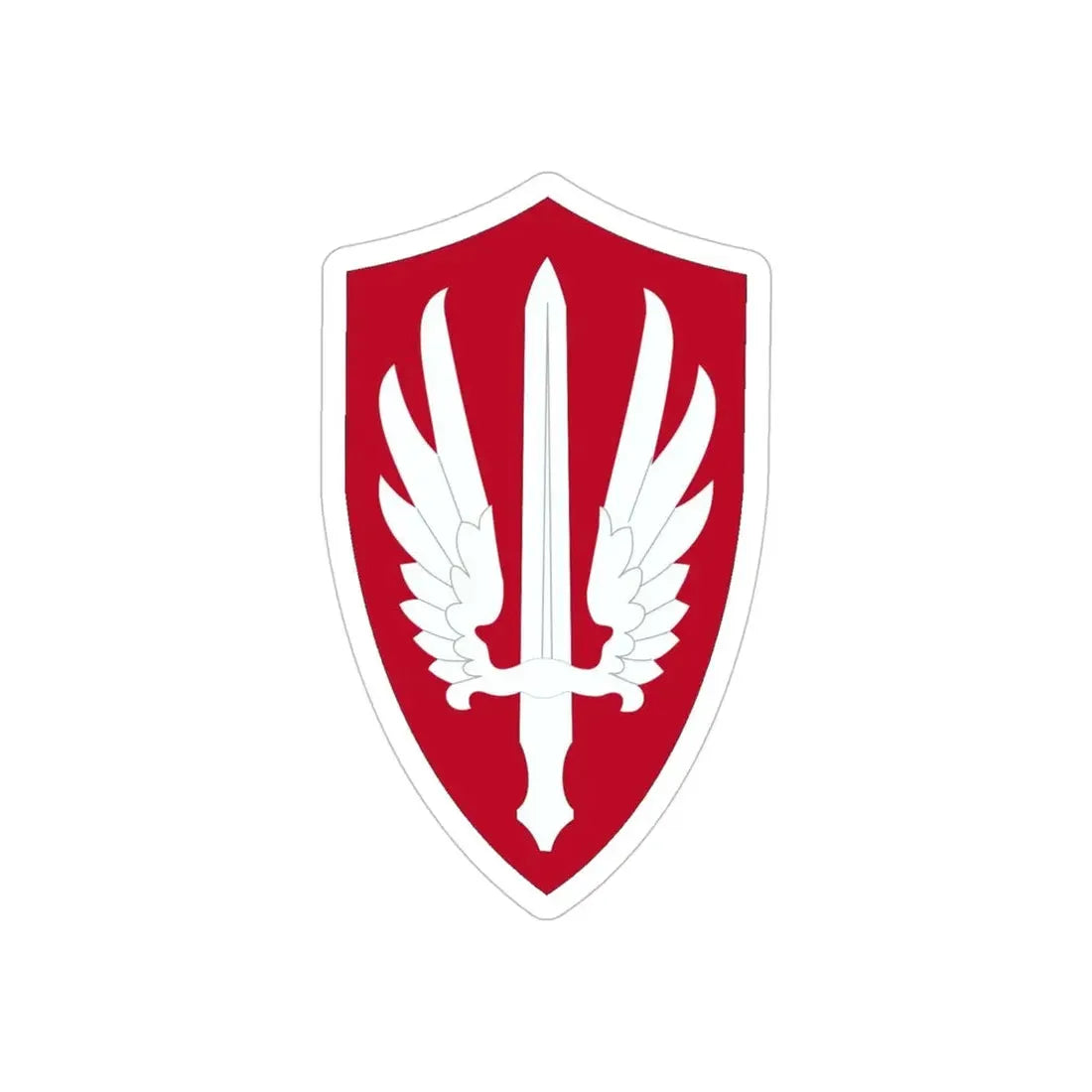 Special Category With Air Force SCARWAF (U.S. Army) REVERSE PRINT Transparent Die-Cut STICKER 5 Inch Die-Cut Transparent - The Sticker Space