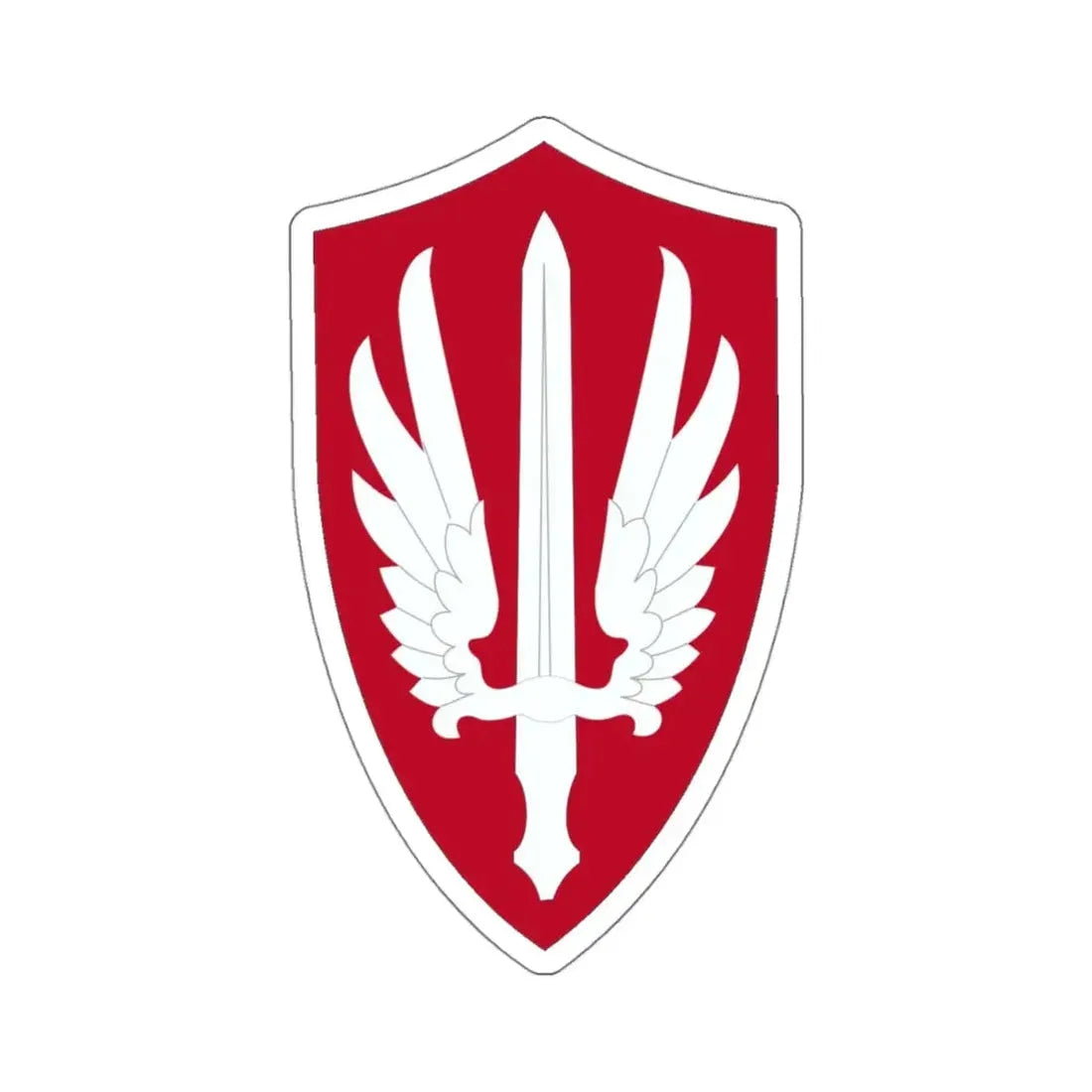 Special Category With Air Force SCARWAF (U.S. Army) STICKER Vinyl Kiss-Cut Decal 4 Inch White - The Sticker Space