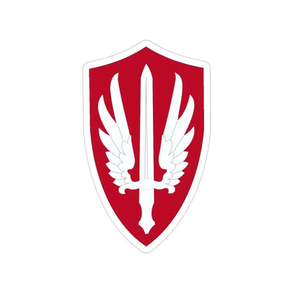 Special Category With Air Force SCARWAF (U.S. Army) Transparent STICKER Die-Cut Vinyl Decal 4 Inch - The Sticker Space