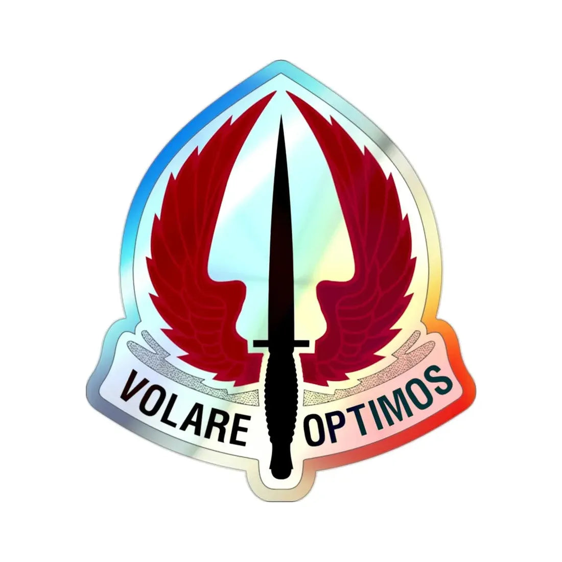 Special Operations Aviation Command 2 (U.S. Army) Holographic STICKER Die-Cut Vinyl Decal 2 Inch Holographic - The Sticker Space