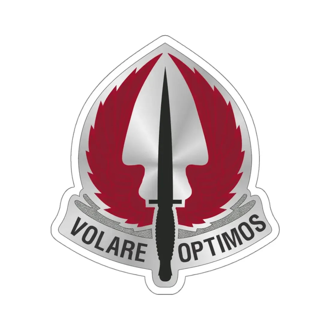 Special Operations Aviation Command 2 (U.S. Army) STICKER Vinyl Kiss-Cut Decal 4 Inch White - The Sticker Space