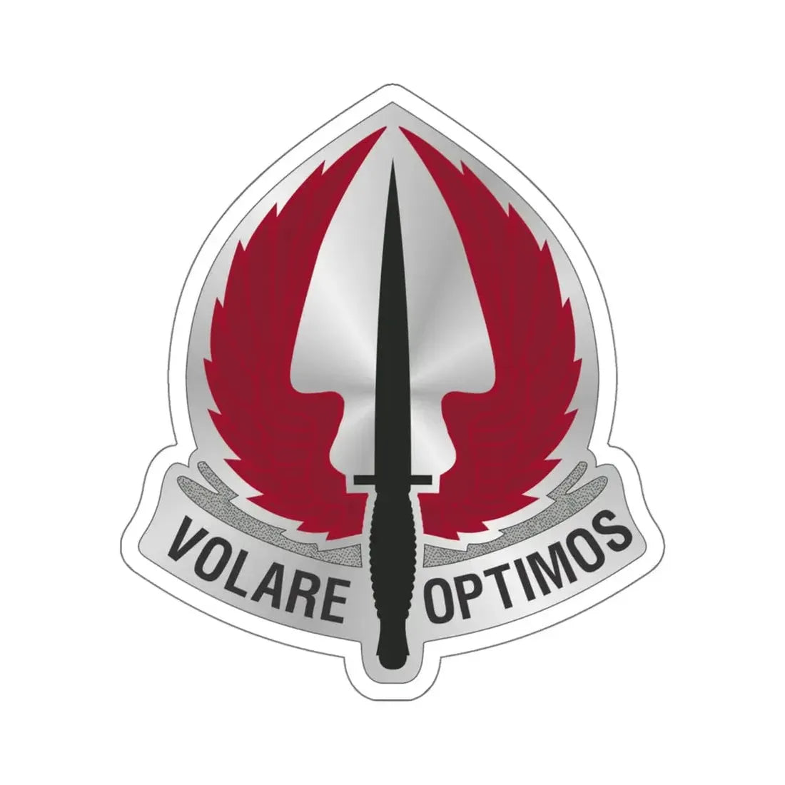 Special Operations Aviation Command 2 (U.S. Army) STICKER Vinyl Kiss-Cut Decal 6 Inch White - The Sticker Space