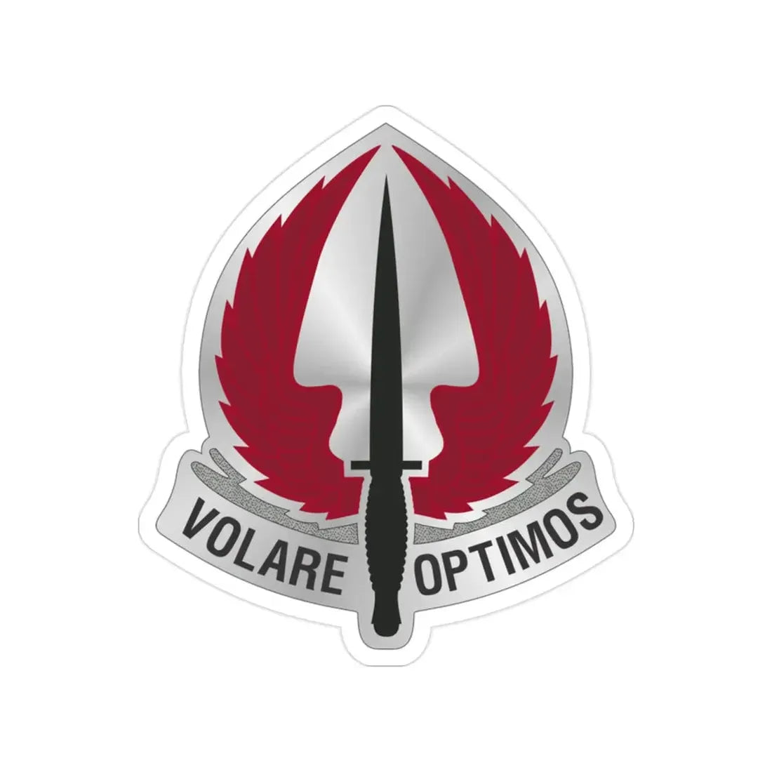 Special Operations Aviation Command 2 (U.S. Army) Transparent STICKER Die-Cut Vinyl Decal 2 Inch - The Sticker Space