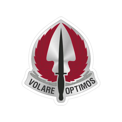 Special Operations Aviation Command 2 (U.S. Army) Transparent STICKER Die-Cut Vinyl Decal 2 Inch - The Sticker Space