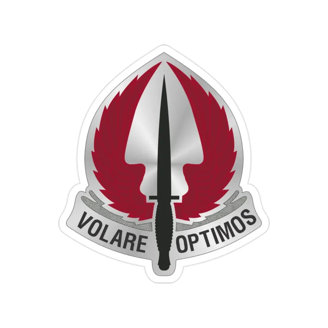 Special Operations Aviation Command 2 (U.S. Army) Transparent STICKER Die-Cut Vinyl Decal 2 Inch - The Sticker Space