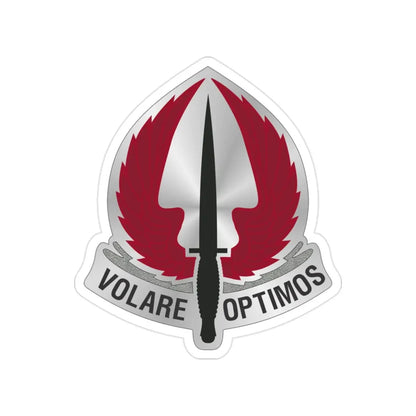 Special Operations Aviation Command 2 (U.S. Army) Transparent STICKER Die-Cut Vinyl Decal 2 Inch - The Sticker Space