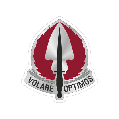 Special Operations Aviation Command 2 (U.S. Army) Transparent STICKER Die-Cut Vinyl Decal 3 Inch - The Sticker Space