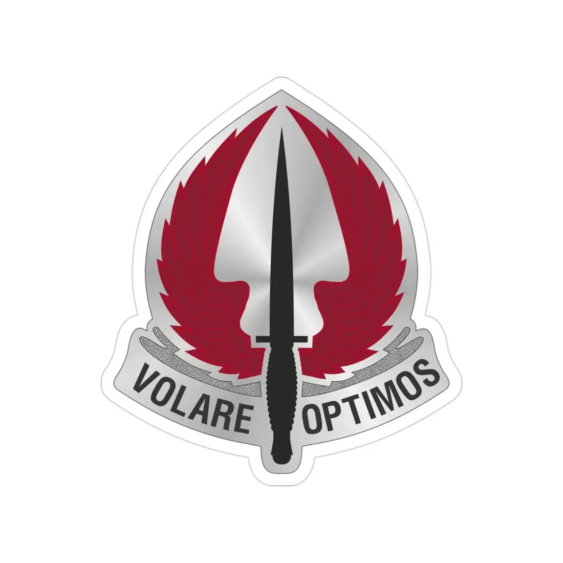 Special Operations Aviation Command 2 (U.S. Army) Transparent STICKER Die-Cut Vinyl Decal 3 Inch - The Sticker Space