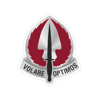 Special Operations Aviation Command 2 (U.S. Army) Transparent STICKER Die-Cut Vinyl Decal 3 Inch - The Sticker Space