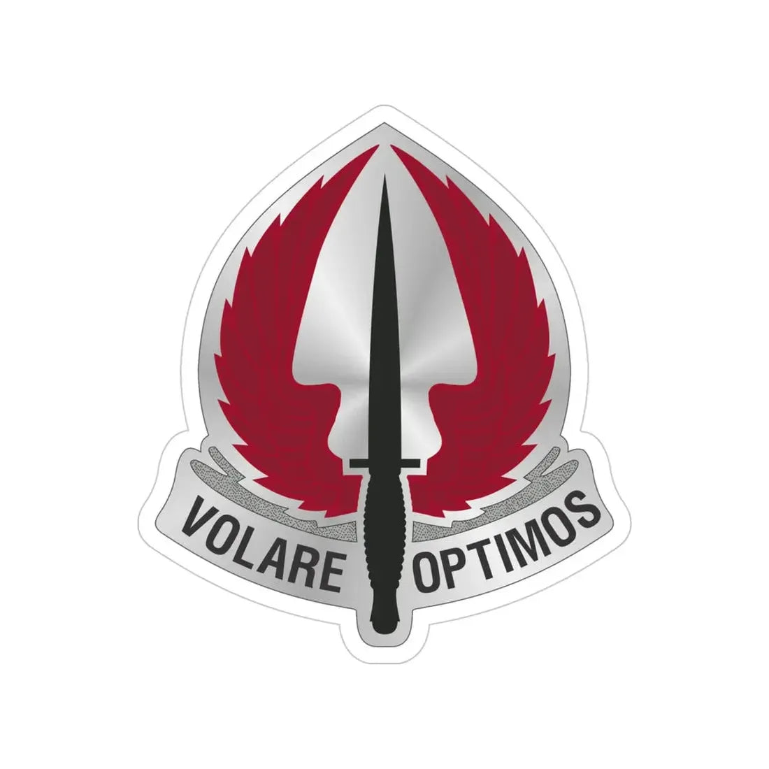 Special Operations Aviation Command 2 (U.S. Army) Transparent STICKER Die-Cut Vinyl Decal 4 Inch - The Sticker Space