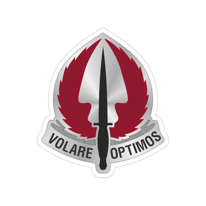 Special Operations Aviation Command 2 (U.S. Army) Transparent STICKER Die-Cut Vinyl Decal 4 Inch - The Sticker Space